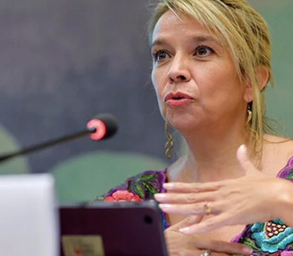 Beatriz Barreal en la Sede ONU Ginebra